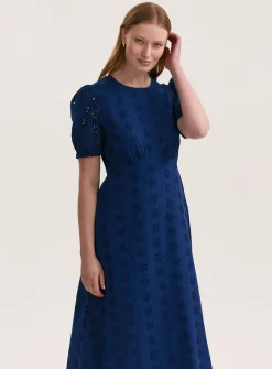 Finery Mela Dress Indigo 10