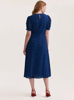 Finery Mela Dress Indigo 10