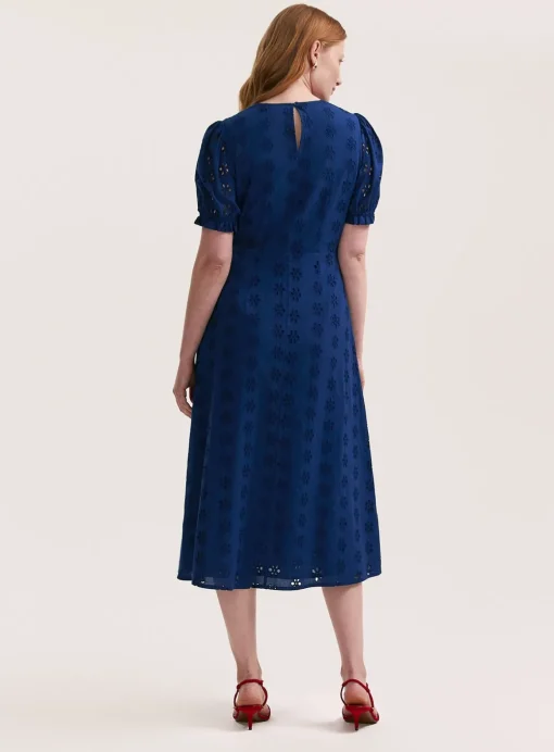 Finery Mela Dress Indigo 10