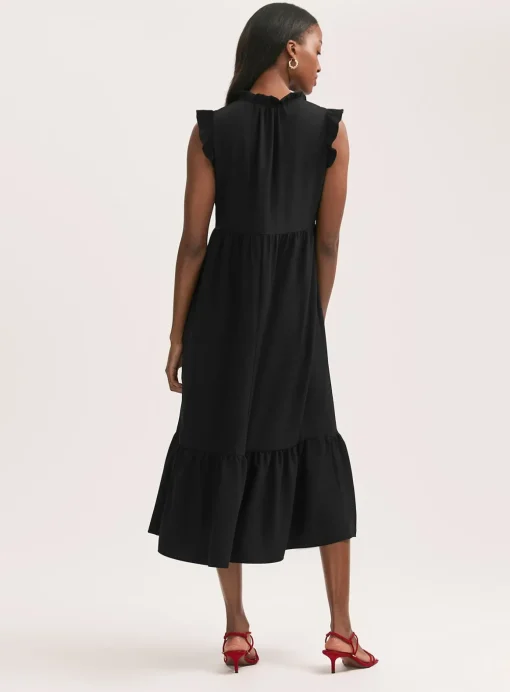 FINERY Scout Dress - Black 10