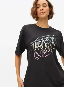 Fleetwood Mac Graphic Oversized T-Shirt 16