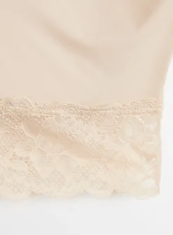 Flexform™ Beige Invisible-Finish Seamless Lace Bra 14