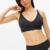 Flexform™ Black High Apex Bonded Plunge Bra XL