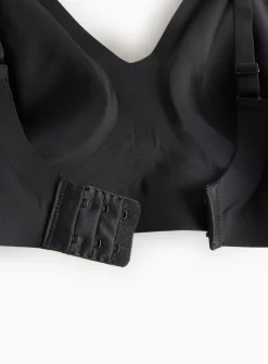 Flexform™ Black High Apex Bonded Plunge Bra XL