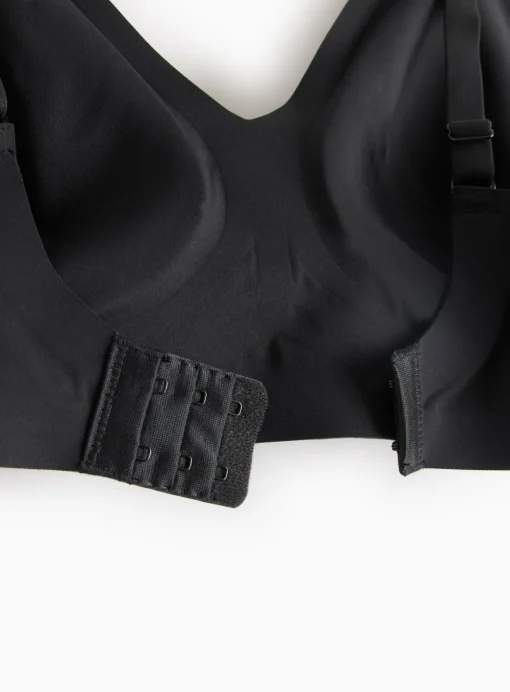 Flexform™ Black High Apex Bonded Plunge Bra XL