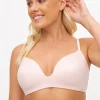 Flexform™ Light Pink Plunge Non-Wired Bra 38DD