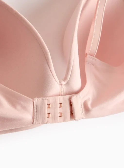 Flexform™ Light Pink Plunge Non-Wired Bra 38DD
