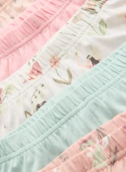 Floral & Fairy Print Pyjama Sets 5 Pack 1-2 years
