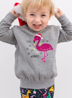 FRED & NOAH Fla-La-La Mingo Sweatshirt 5-6 Years