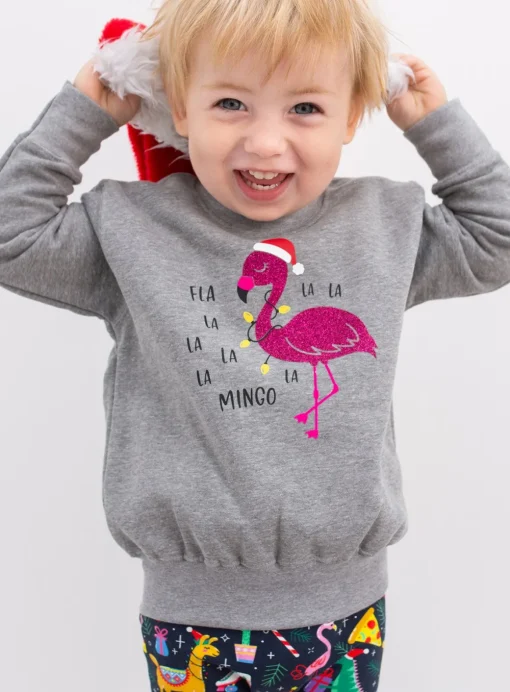 FRED & NOAH Fla-La-La Mingo Sweatshirt 5-6 Years