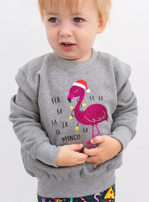 FRED & NOAH Fla-La-La Mingo Sweatshirt 5-6 Years