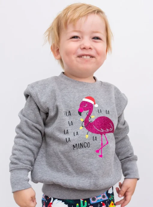 FRED & NOAH Fla-La-La Mingo Sweatshirt 5-6 Years