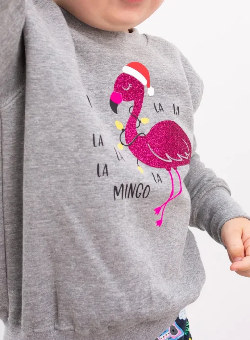 FRED & NOAH Fla-La-La Mingo Sweatshirt 5-6 Years