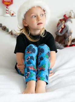 FRED & NOAH Xmas Monster Truck Legging 0-6 Months