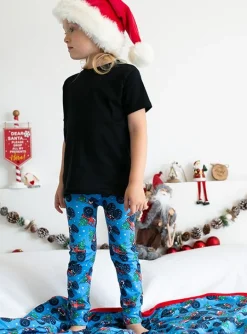 FRED & NOAH Xmas Monster Truck Legging 0-6 Months