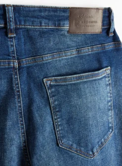 Free Fit Dark Denim Straight Leg Jeans 44R