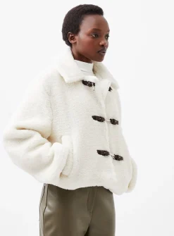 FRENCH CONNECTION Alex Faux Fur Jacket XL