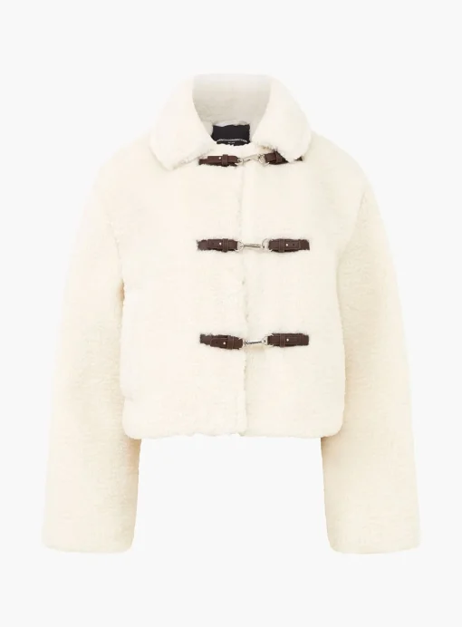 FRENCH CONNECTION Alex Faux Fur Jacket XL