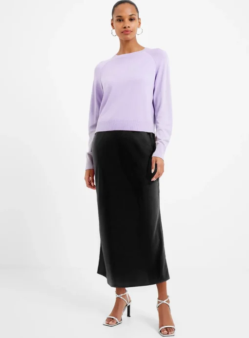 FRENCH CONNECTION Ennis Satin Skirt 14