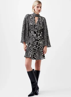 FRENCH CONNECTION Fern Arie Pleated Ella Dress 6