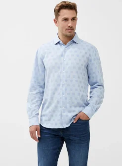 FRENCH CONNECTION Long Sleeve Tonal Check Shirt XL
