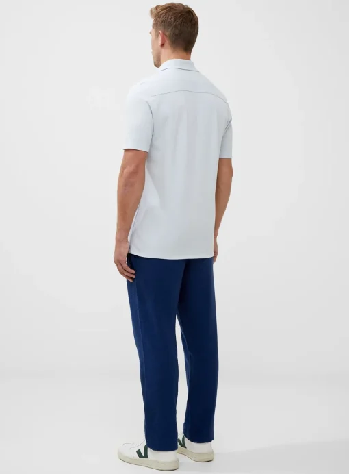 FRENCH CONNECTION Stripe Texture Jersey Shirt S