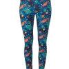 FRUGI Blue Interstellar Print Cosmo Leggings 22