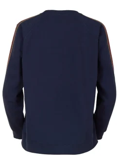 FRUGI GOTS Navy Lightning Bolt Juno Sweatshirt 10