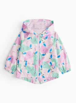 Fruits & Pear Print Lightweight Mac 1-2 years