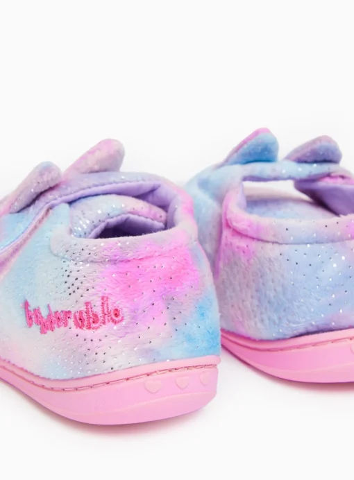 Gabby's Dollhouse Lilac Cupsole Slippers 10-11 Infant