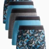 Gamers Print Trunks 5 Pack 6-7 years