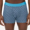 Geo Print Navy Trunks 3 Pack XL