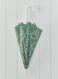 GRASS & AIR Little Kids Colour Revealing Kids Umbrella In Khaki One Size