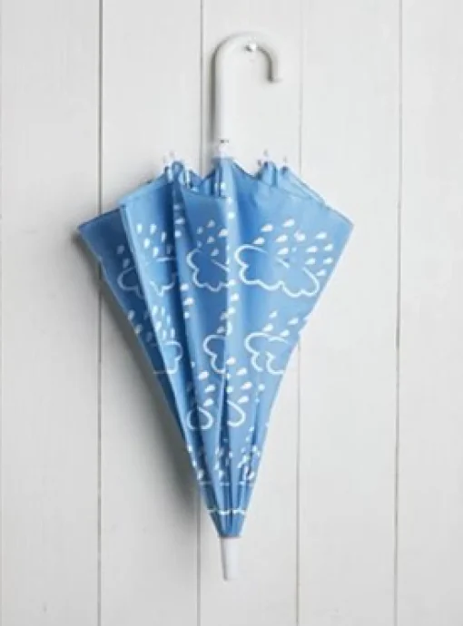 GRASS & AIR Little Kids Colour Revealing Kids Umbrella In Blue One Size