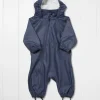 GRASS & AIR Little Kids Navy Puddlesuit 18-24 months