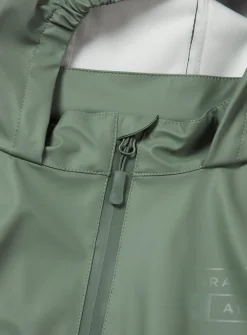 GRASS & AIR Little Kids Khaki Green Puddlesuit 3-4 Years