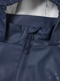 GRASS & AIR Little Kids Navy Puddlesuit 18-24 months