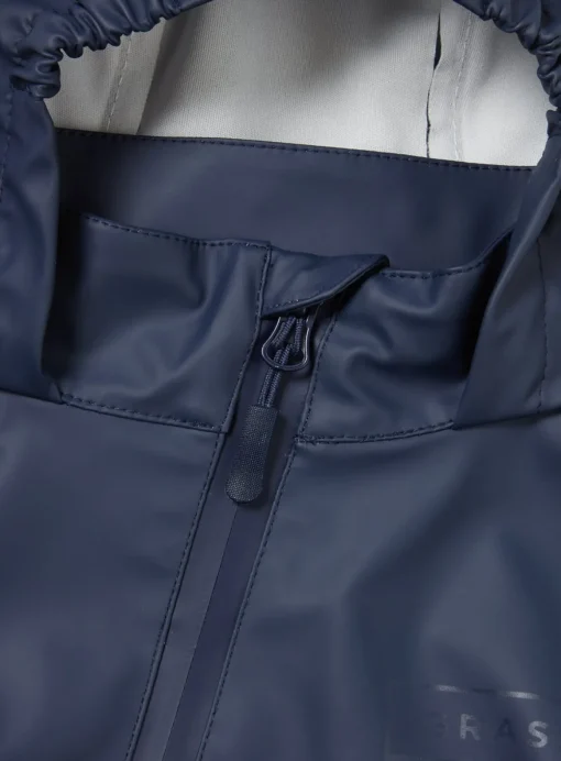 GRASS & AIR Little Kids Navy Puddlesuit 18-24 months