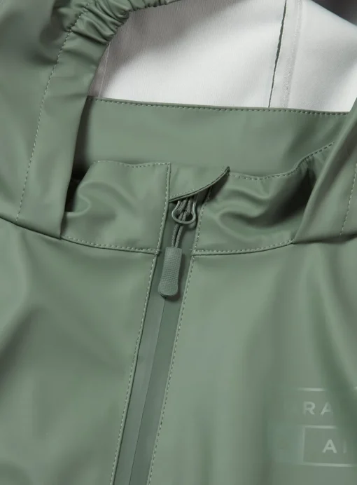 GRASS & AIR Little Kids Khaki Green Puddlesuit 3-4 Years