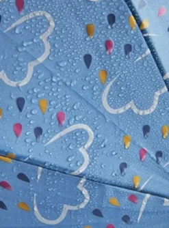 GRASS & AIR Little Kids Colour Revealing Kids Umbrella In Blue One Size