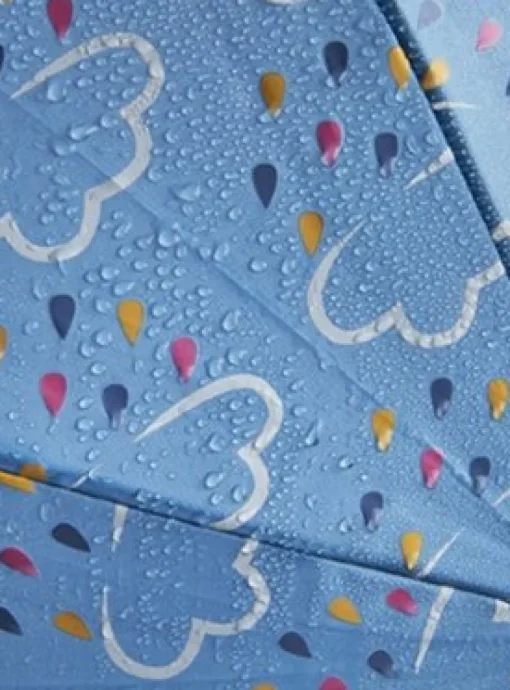 GRASS & AIR Little Kids Colour Revealing Kids Umbrella In Blue One Size