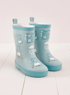 GRASS & AIR Peppa Pig Colour Changing Welly 3 Infant