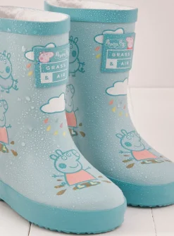 GRASS & AIR Peppa Pig Colour Changing Welly 3 Infant