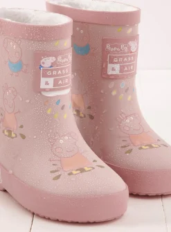 GRASS & AIR Peppa Pig Colour Changing Welly 13 Infant