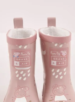 GRASS & AIR Peppa Pig Colour Changing Welly 13 Infant