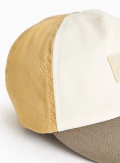 Green Colour Block Cap 1-2 years