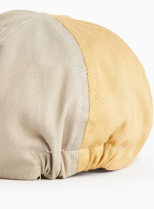 Green Colour Block Cap 1-2 years