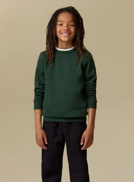 Green Crew Neck Sweatshirt 2 Pack 3 years