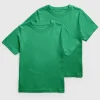 Green Plain School Sports T-Shirts 2 Pack 4 years
