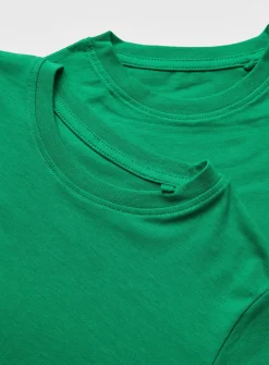 Green Plain School Sports T-Shirts 2 Pack 4 years